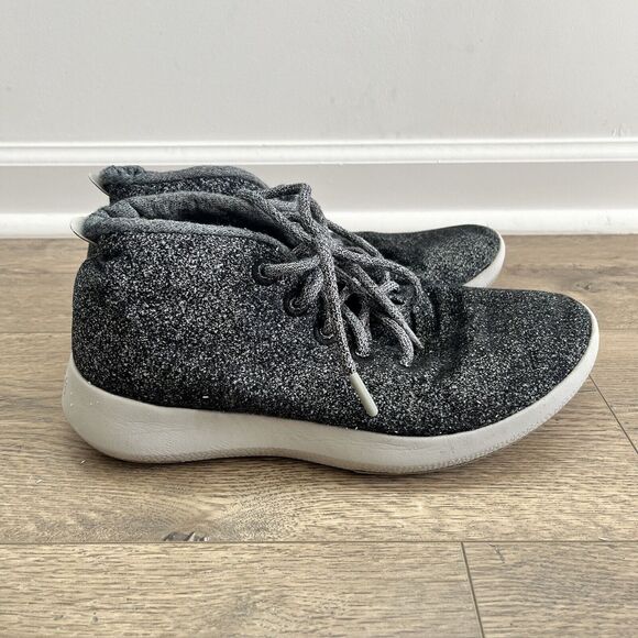 Allbirds WRU Wool Runner Up Mizzles High Top Shoes Men's Size 10 US Dark Gray - Picture 9 of 13